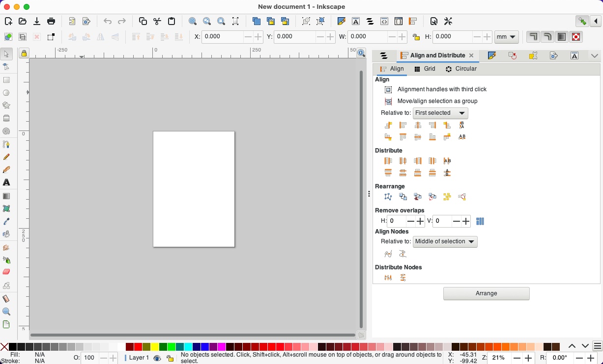 inkscape ui